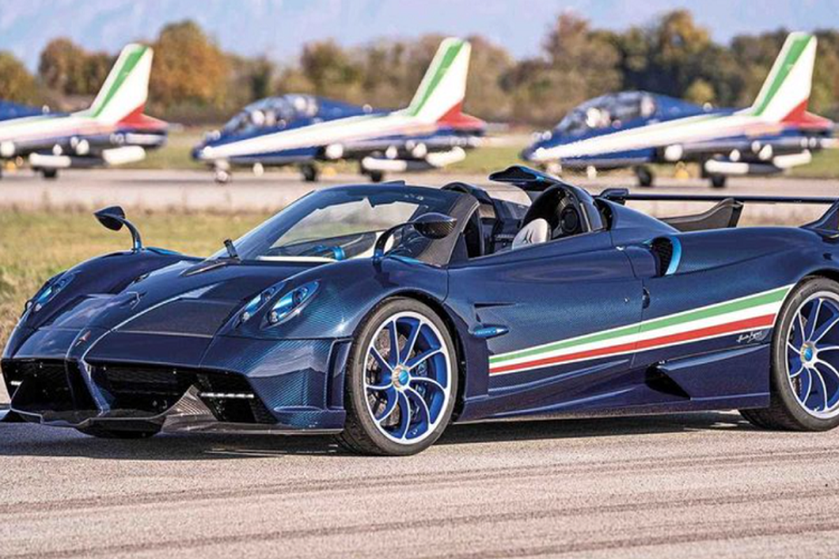 “Than gio” Pagani Huayra Tricolore gioi han 3 xe, hon 154 ty dong