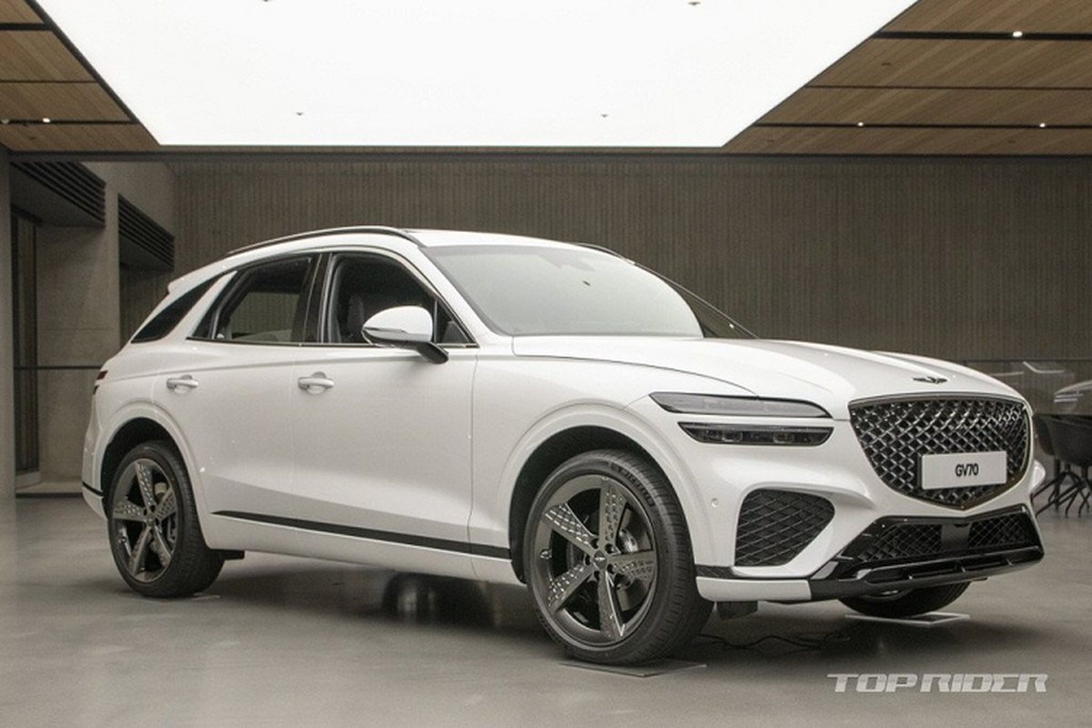 Vua mo ban, SUV hang sang Genesis GV70 2021 “chay hang”