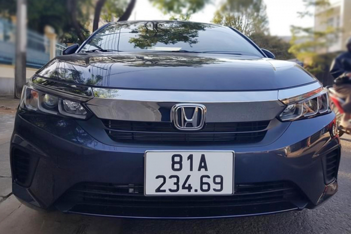 Honda City 2021 tu 529 trieu dong da lan banh tren pho Viet