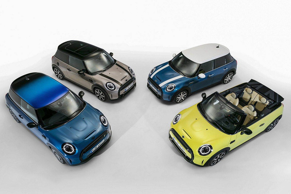 Mini Convertible doi 2022 mat, tu 509 trieu dong tai My