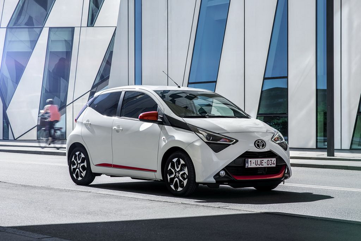 Toyota Aygo 2021 sap ve Viet Nam - “xe choi” gan 800 trieu dong-Hinh-5