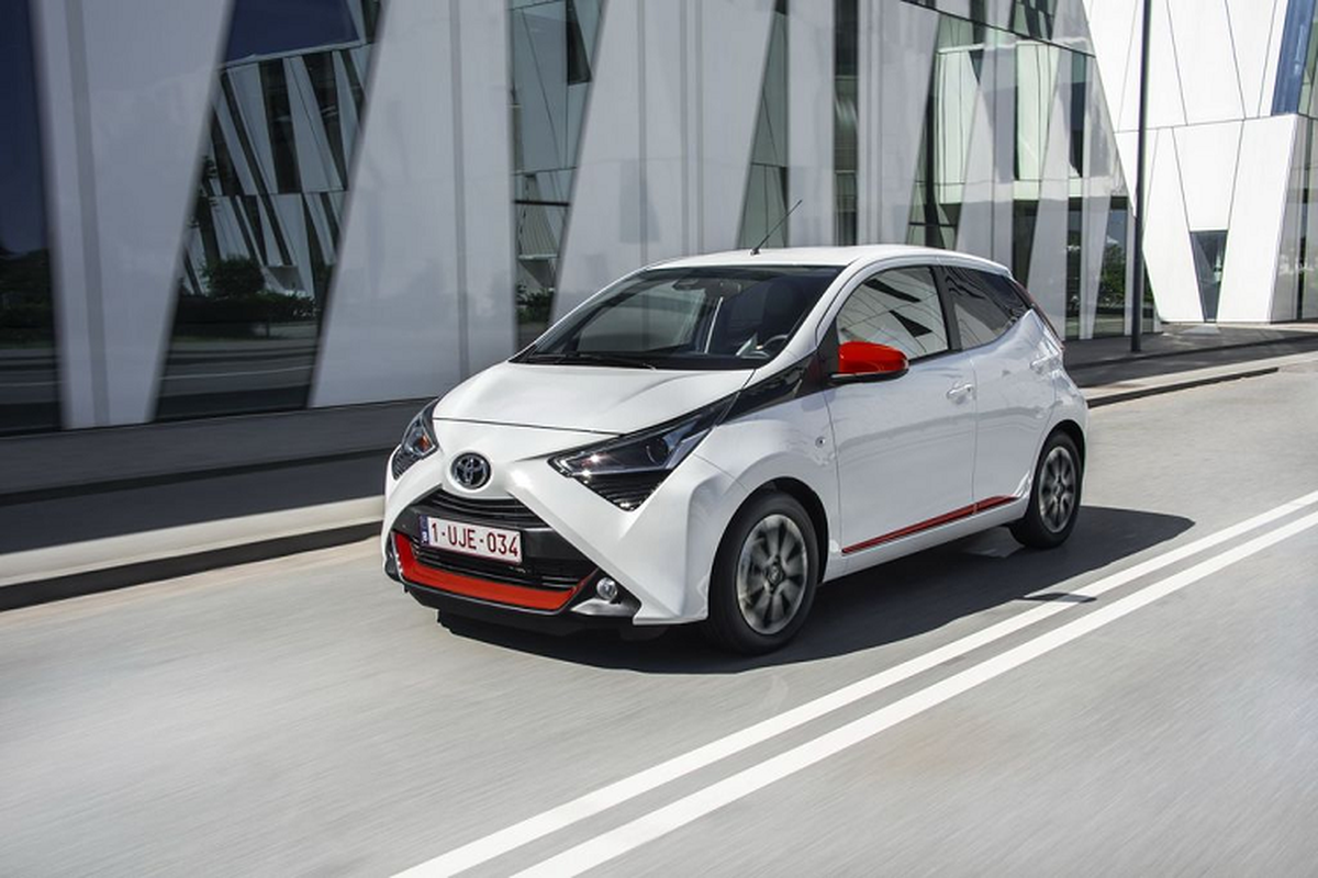 Toyota Aygo 2021 sap ve Viet Nam - “xe choi” gan 800 trieu dong