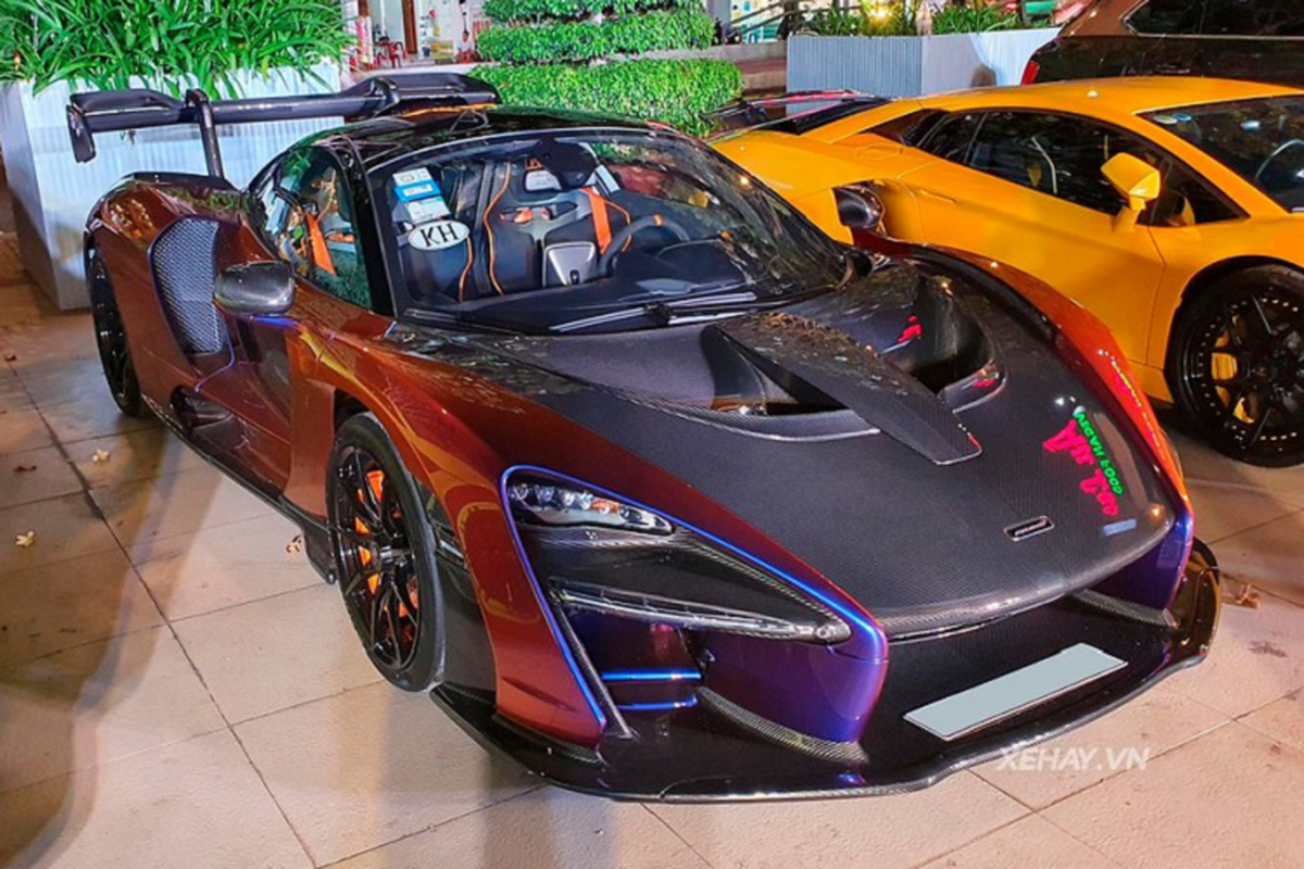 Ngam sieu xe McLaren Senna trieu do dai gia Sai Gon tang vo