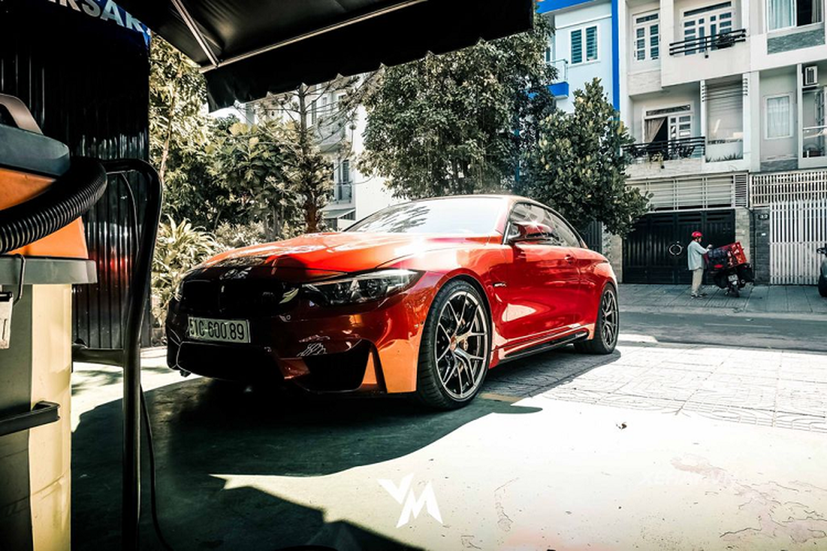 BMW M4 Convertible hang hiem “lot xac” day ca tinh o Sai Gon-Hinh-4