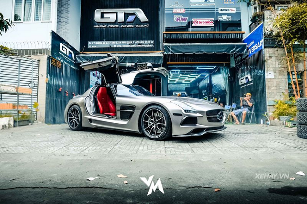 Ngam Mercedes-AMG SLS 12 ty, do bodykit Black Series o Sai Gon-Hinh-5