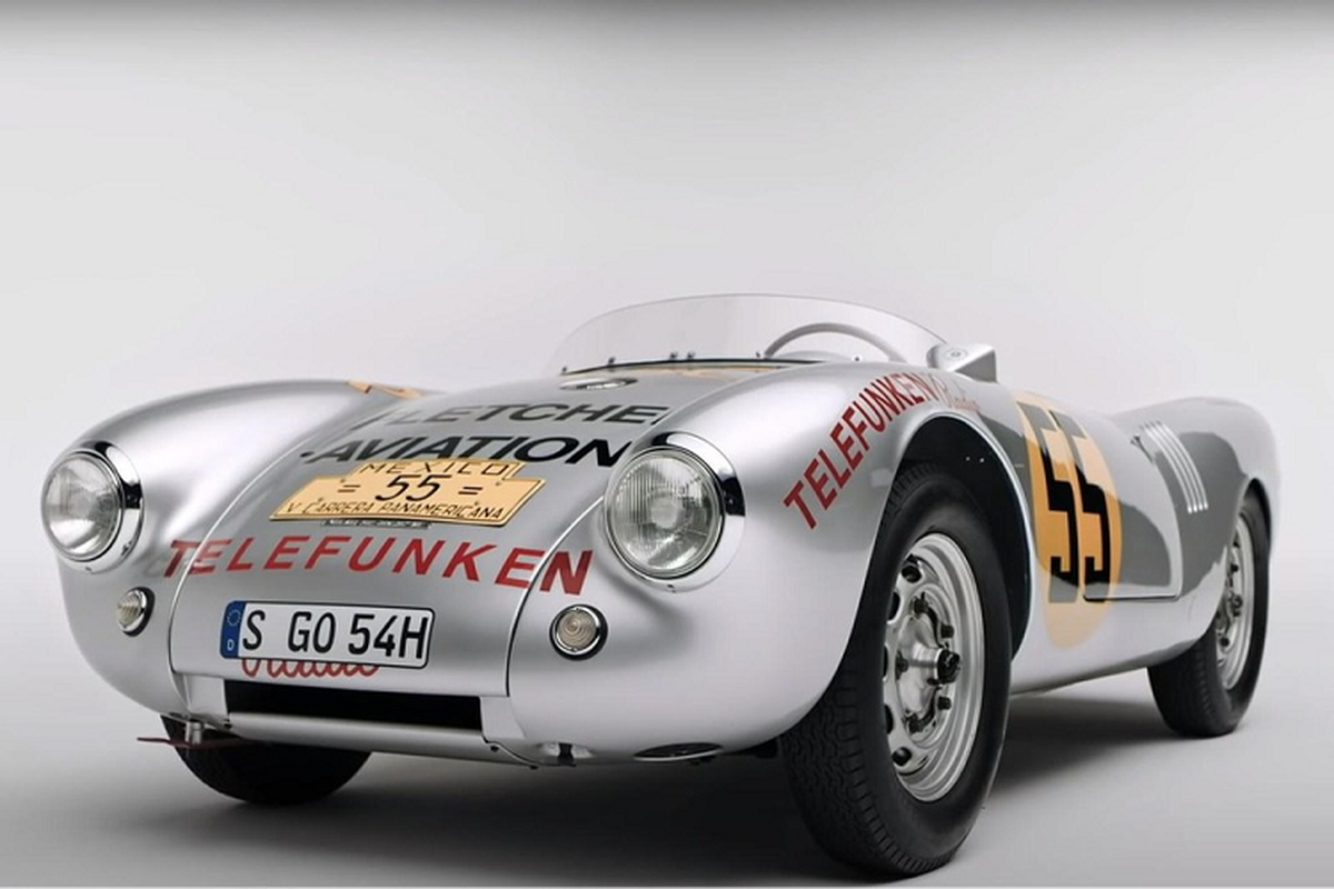 Porsche 550 Spyder tro thanh huyen thoai gia tri tang trieu do