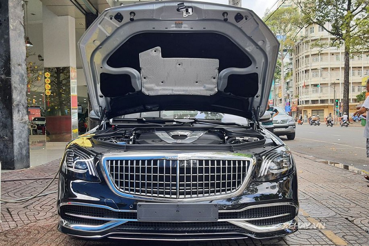 Can canh Mercedes-Maybach S650 Pullman hon 70 ty tai Sai Gon