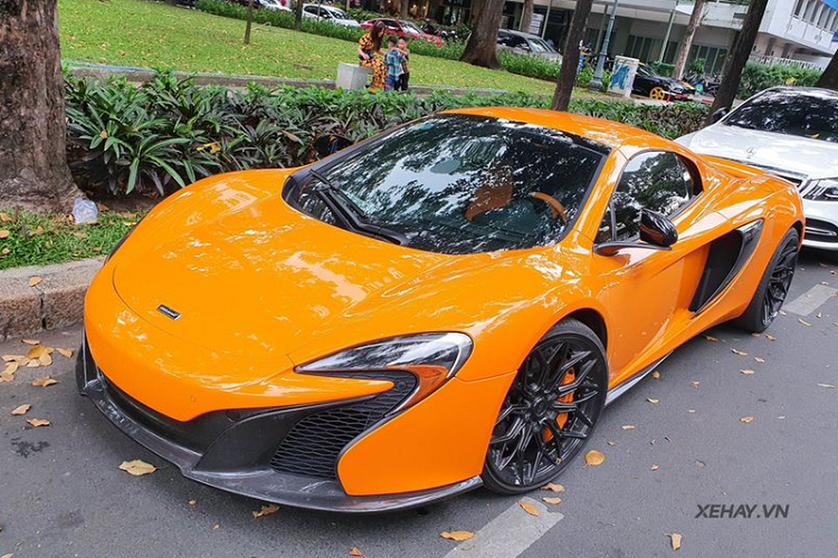 Sieu xe McLaren 650S Spider dau tien ve Viet Nam tai Sai Gon-Hinh-2