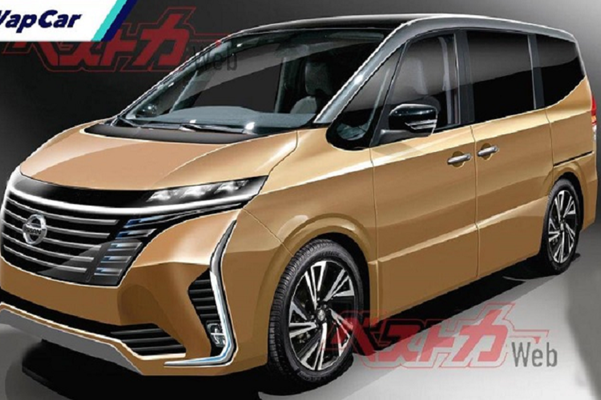 Nissan Serena 2021 the he moi se ra mat vao thang 10/2020