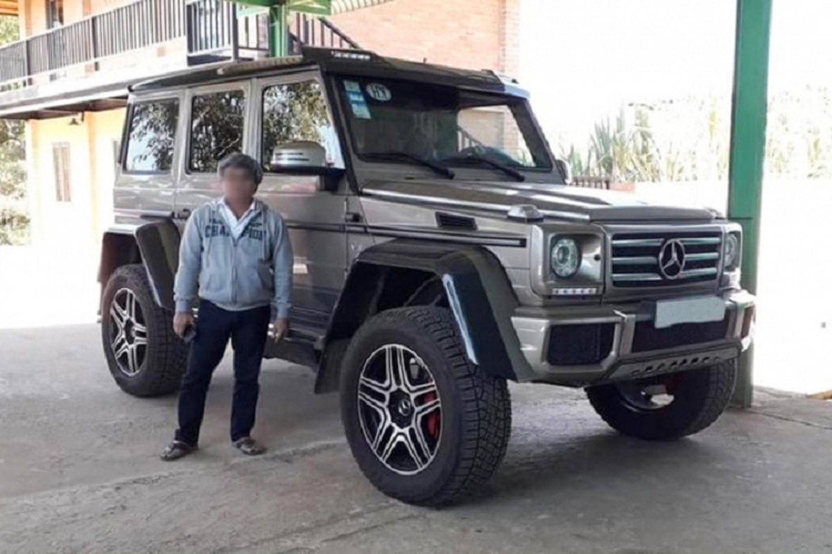 Mercedes-Benz G500 4×4² bat ngo ve Viet Nam, dat hon G63 AMG?