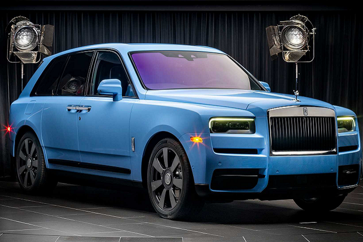 SUV sieu sang Rolls-Royce Cullinan them tuy chon mau sac moi