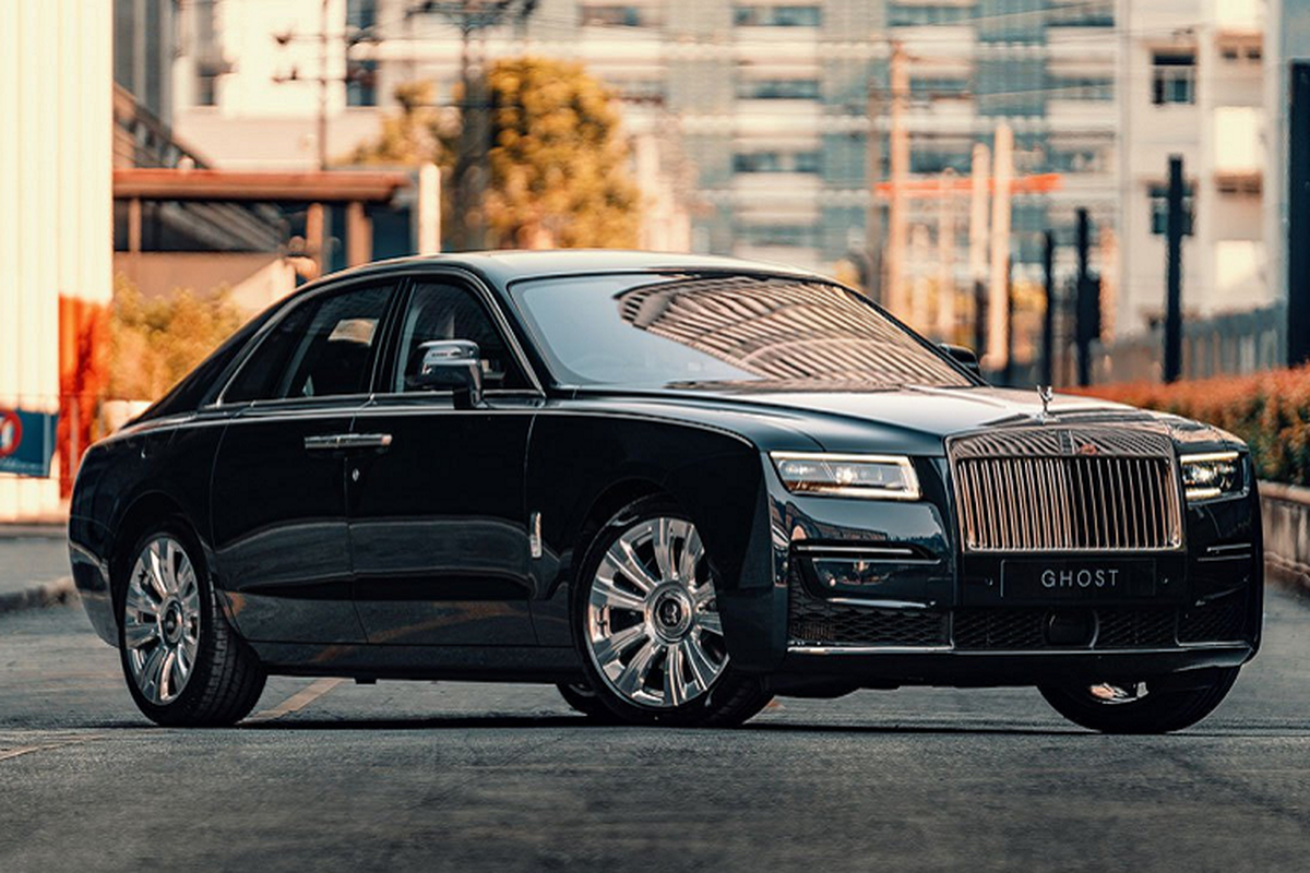 Chi tiet Rolls-Royce Ghost 2021, tu hon 23 ty dong tai Thai Lan