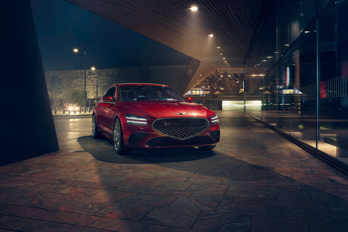 Genesis G70 Launch Edition sap ra mat tai My, 