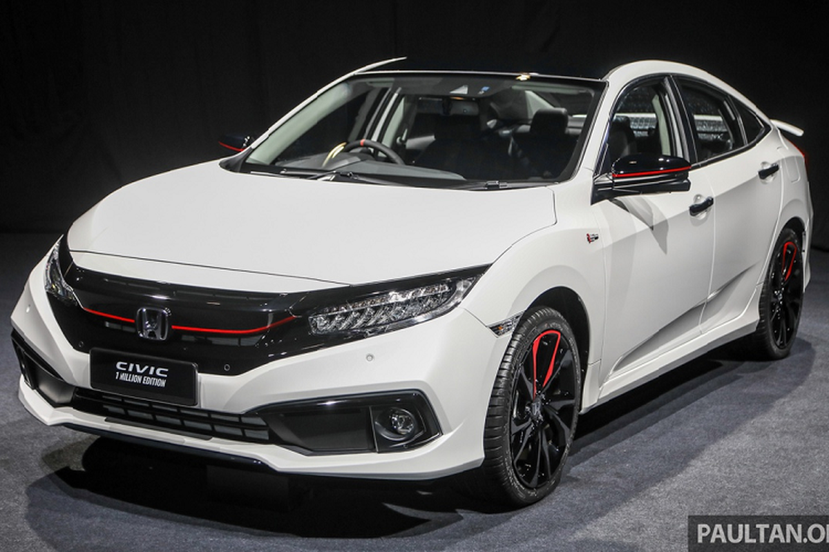 Honda Civic dac biet “1 Million Edition” khac biet gi ban thuong?