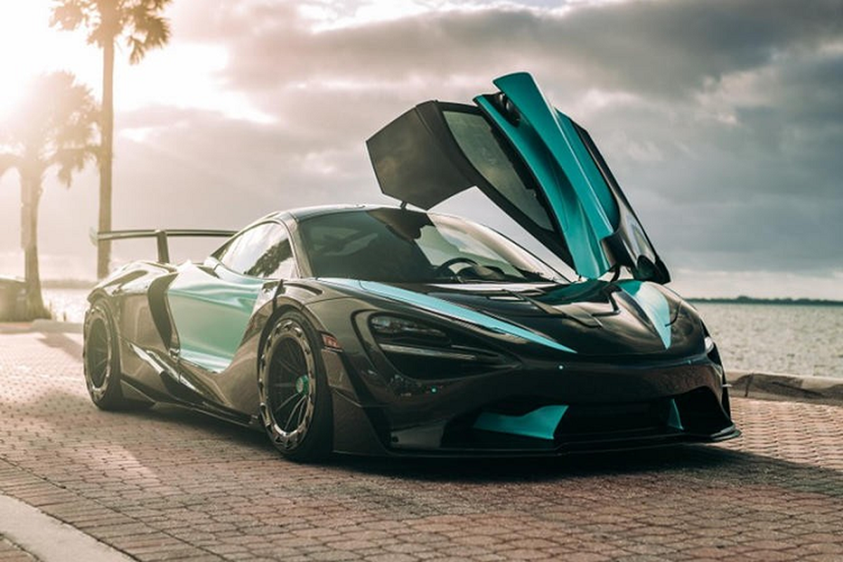 McLaren 720S than vo in 3D carbon dau tien, gia 12,6 ty dong