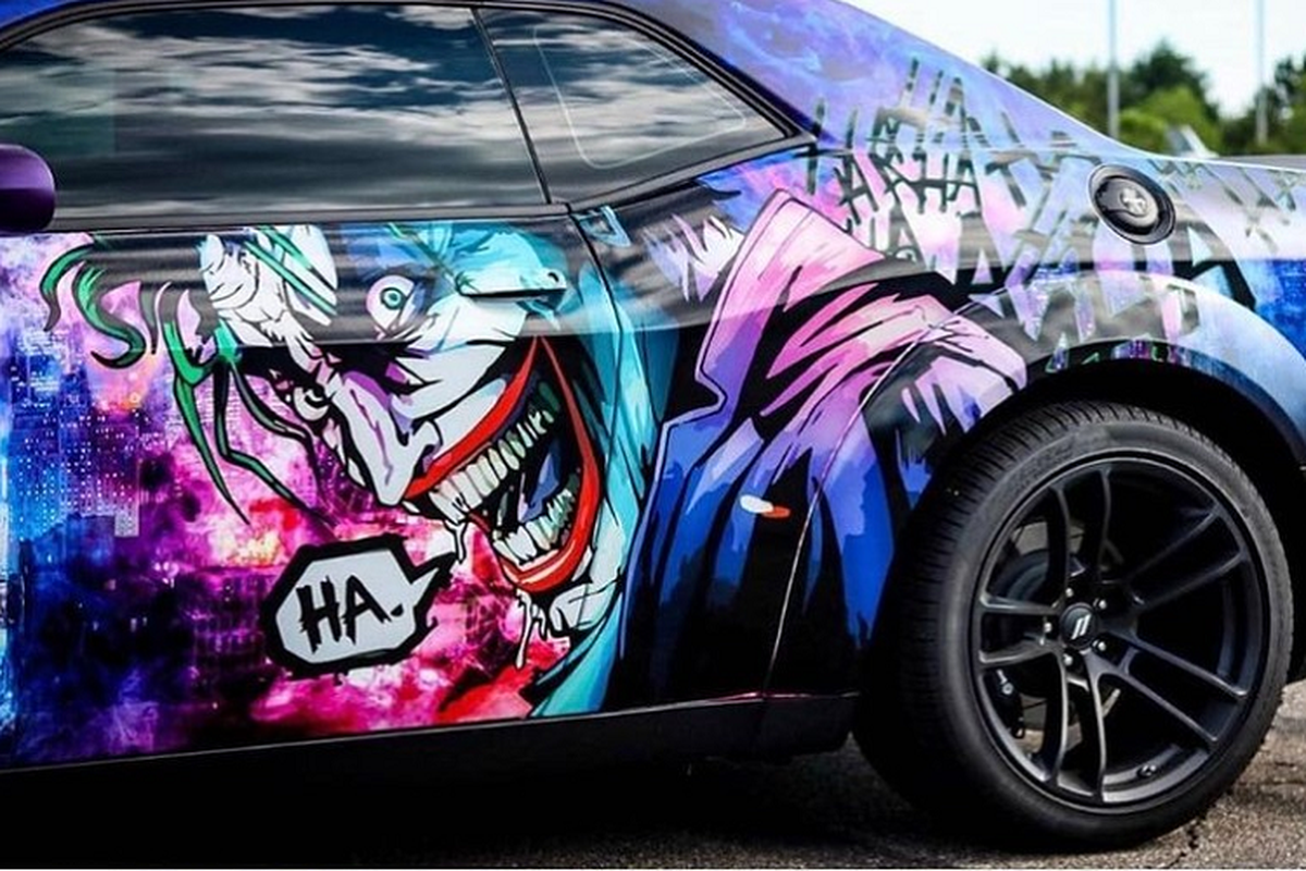 Dodge Challenger Dark Knight - xe co bap cho “fan Nguoi Doi“-Hinh-3