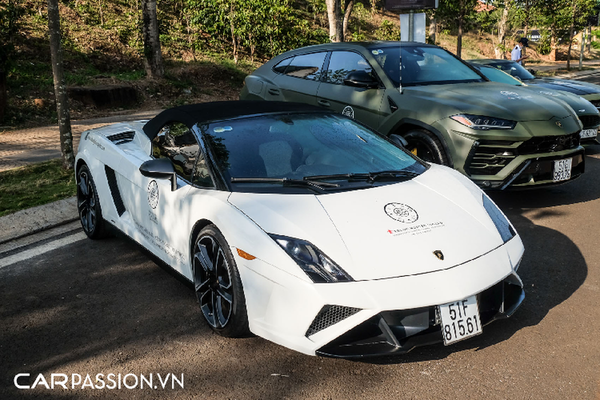 Ngam bo gia Lamborghini Gallardo Spyder cua ong Dang Le Nguyen Vu