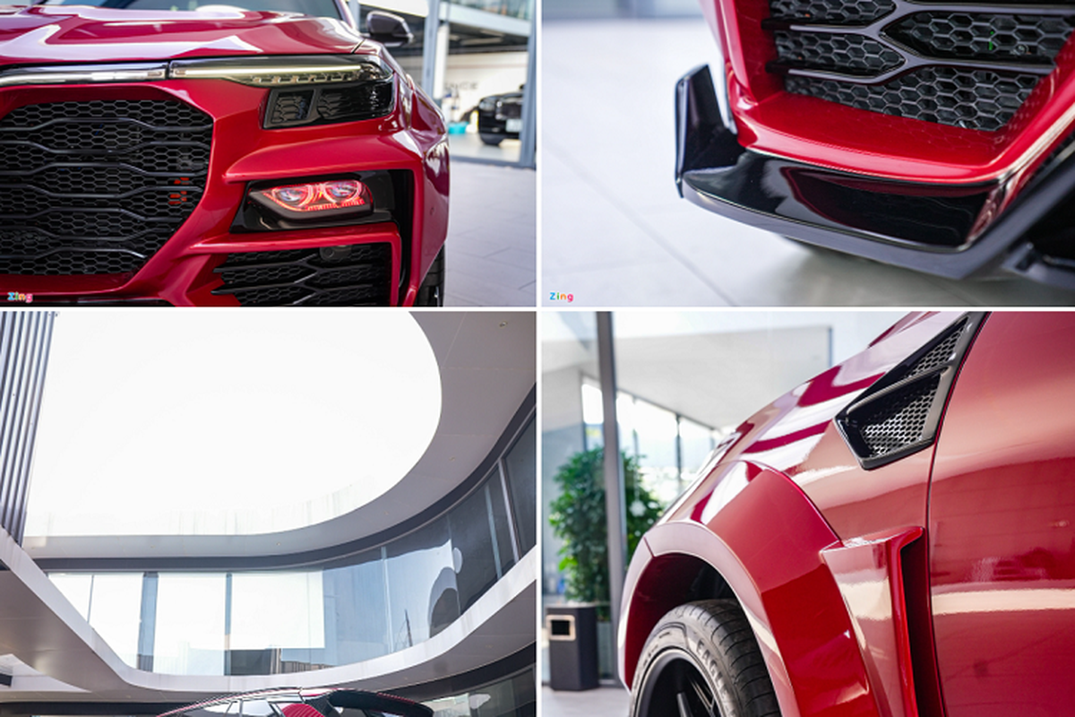 Dan choi Viet do VinFast Lux SA2.0 thanh sieu xe Lamborghini Urus-Hinh-3