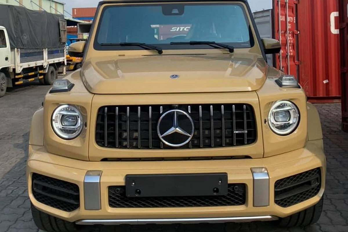 Mercedes-AMG G63 2021 mau doc, hon 10 ty ve Viet Nam