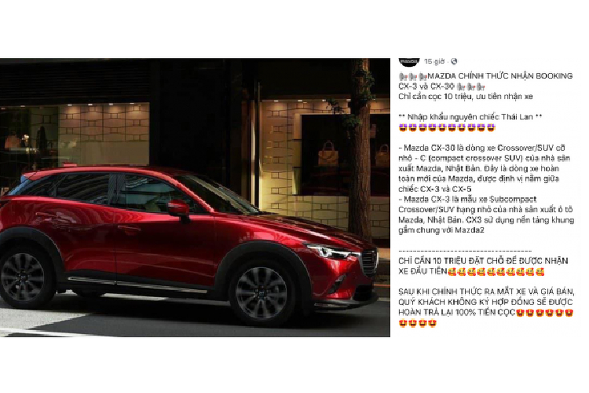 Mazda CX-3 va CX-30 moi tu 550 trieu dong sap ra mat Viet Nam?-Hinh-2