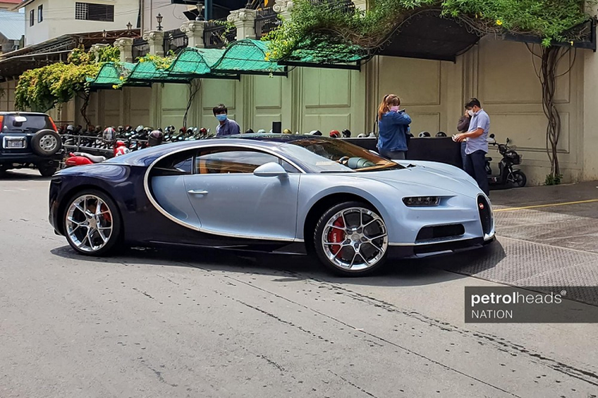 Bugatti Chiron hon 85 ty tai Campuchia, dai gia Viet 