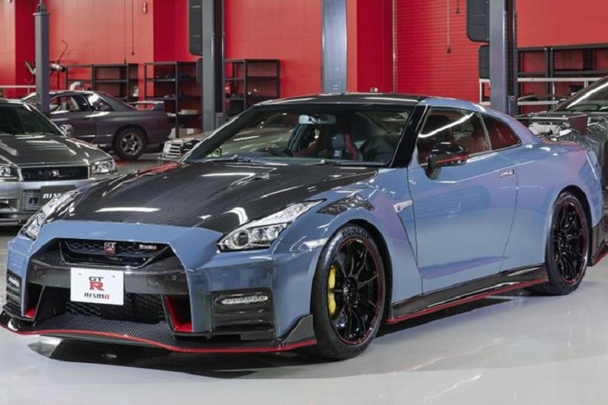 Nissan GT-R Nismo 2022 lo dien, ra mat vao thang 10/2021