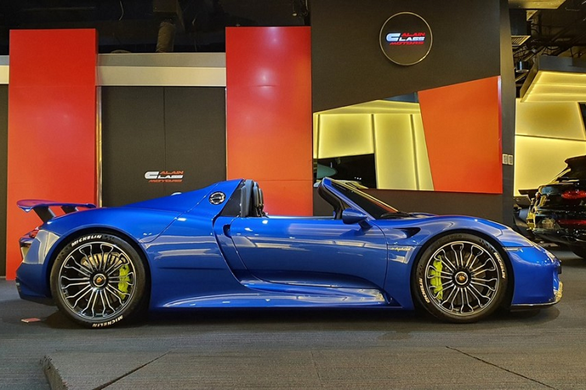 Them sieu xe Porsche 918 Spyder trieu do sap ve Viet Nam-Hinh-5