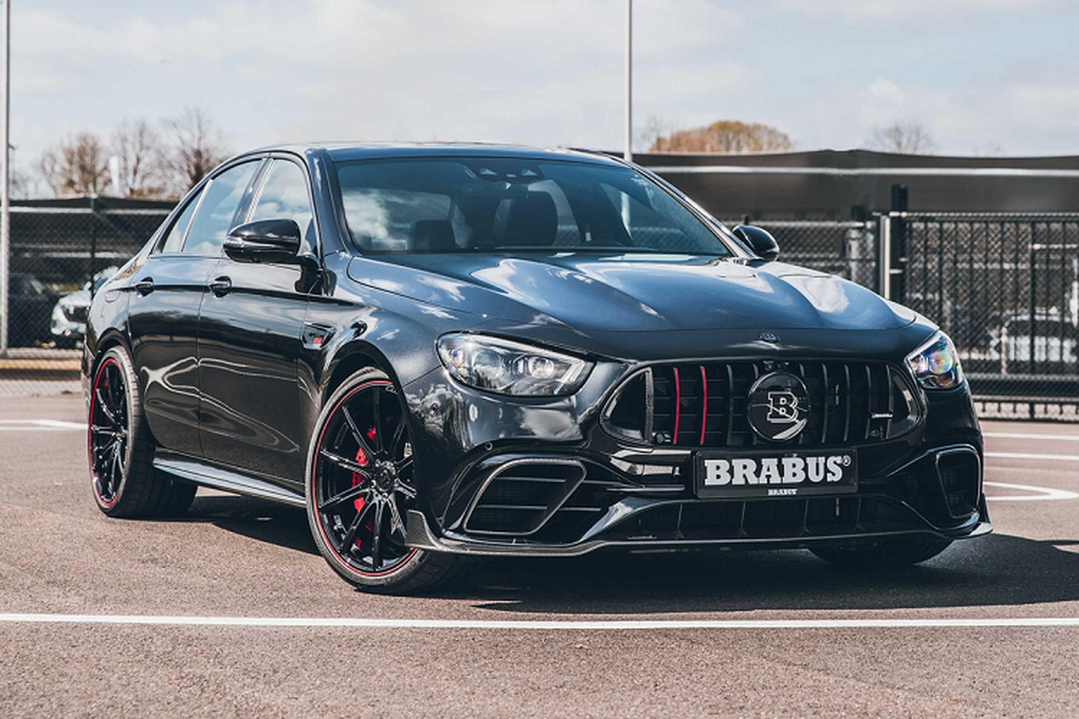 Can canh Mercedes-AMG E 63 S manh 800 ma luc do Brabus