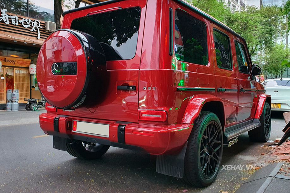 Mercedes-AMG G63 do ong xa dat ngang 2 xe Honda SH o Sai Gon-Hinh-4