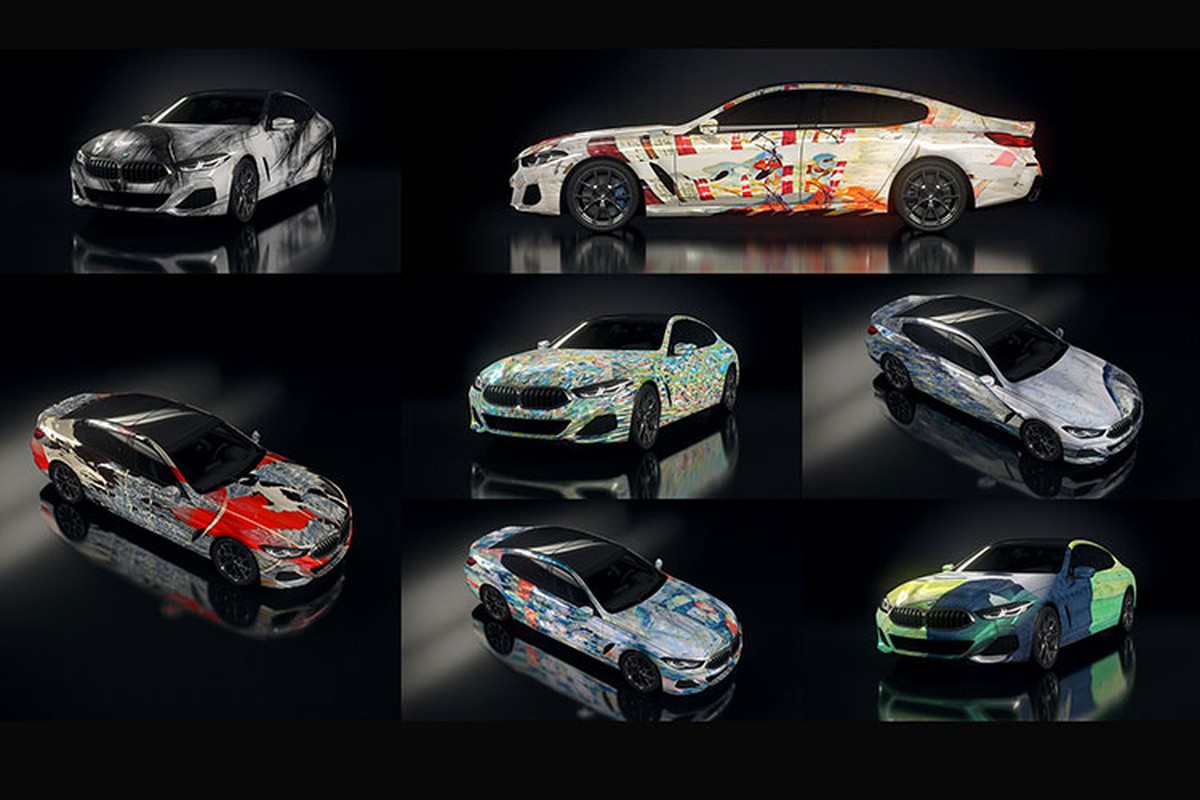 Nhung  “tac pham nghe thuat” BMW Art Car duoc tao dung nho AI-Hinh-9