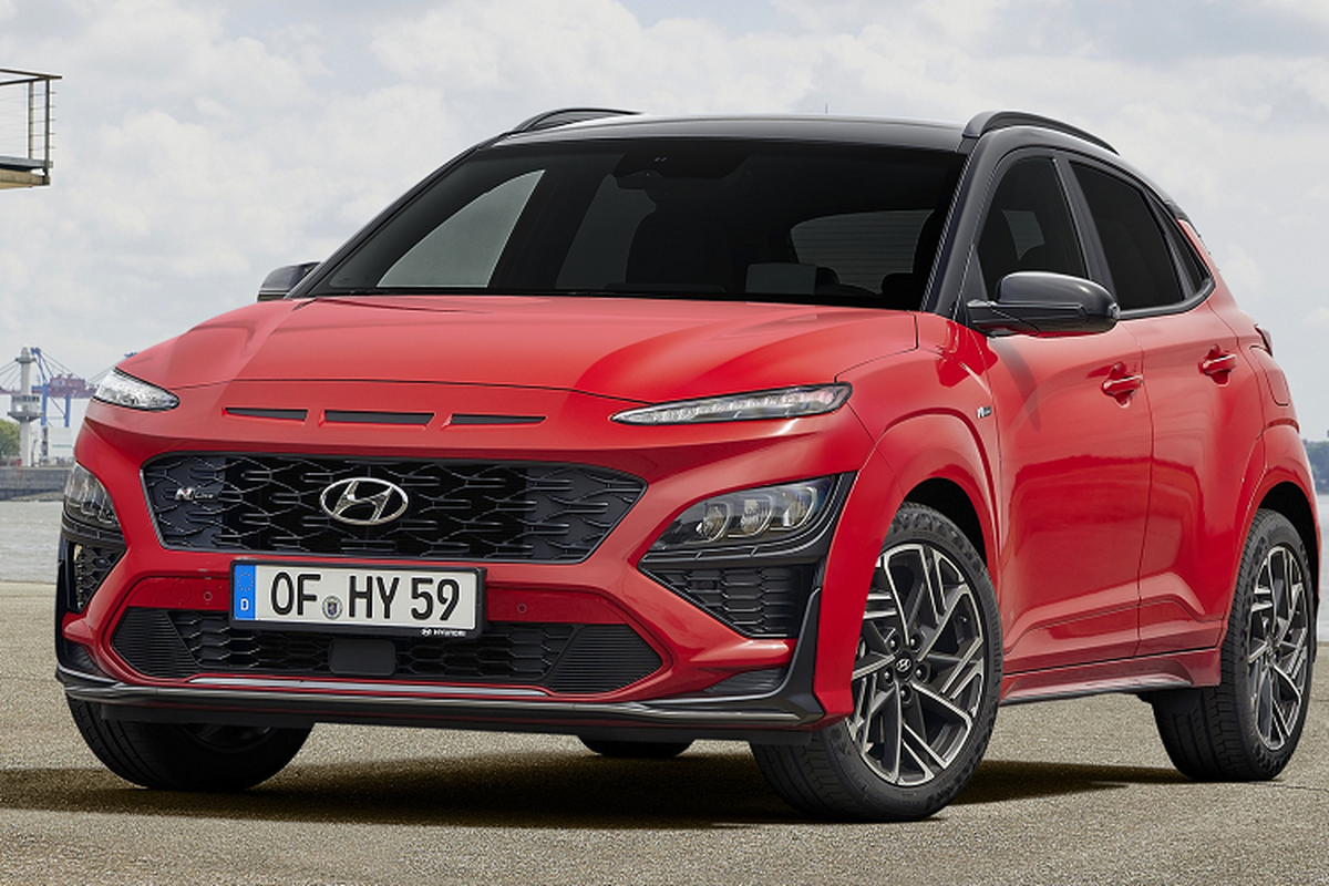 Hyundai Kona N Line 2021 sap ra mat thi truong Dong Nam A