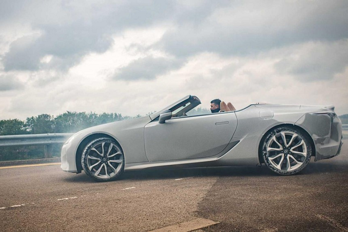 Lexus LC 500 Convertible 2021 duoc 