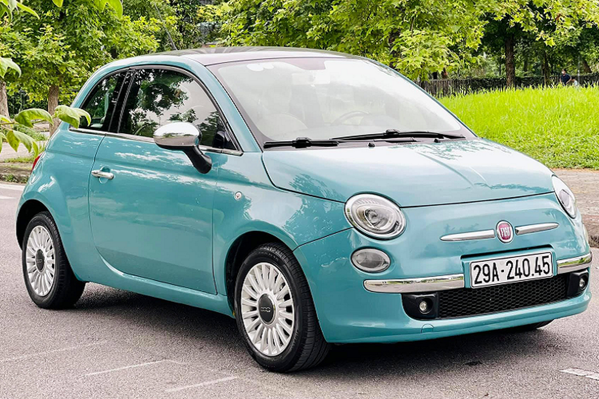 Fiat 500 chay 10 nam, tu tin chao ban 460 trieu tai Ha Noi-Hinh-3