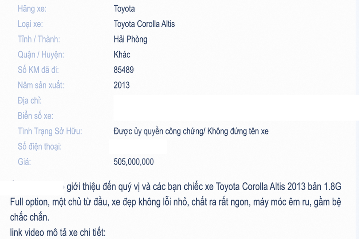 Toyota Corolla Altis 2013, 