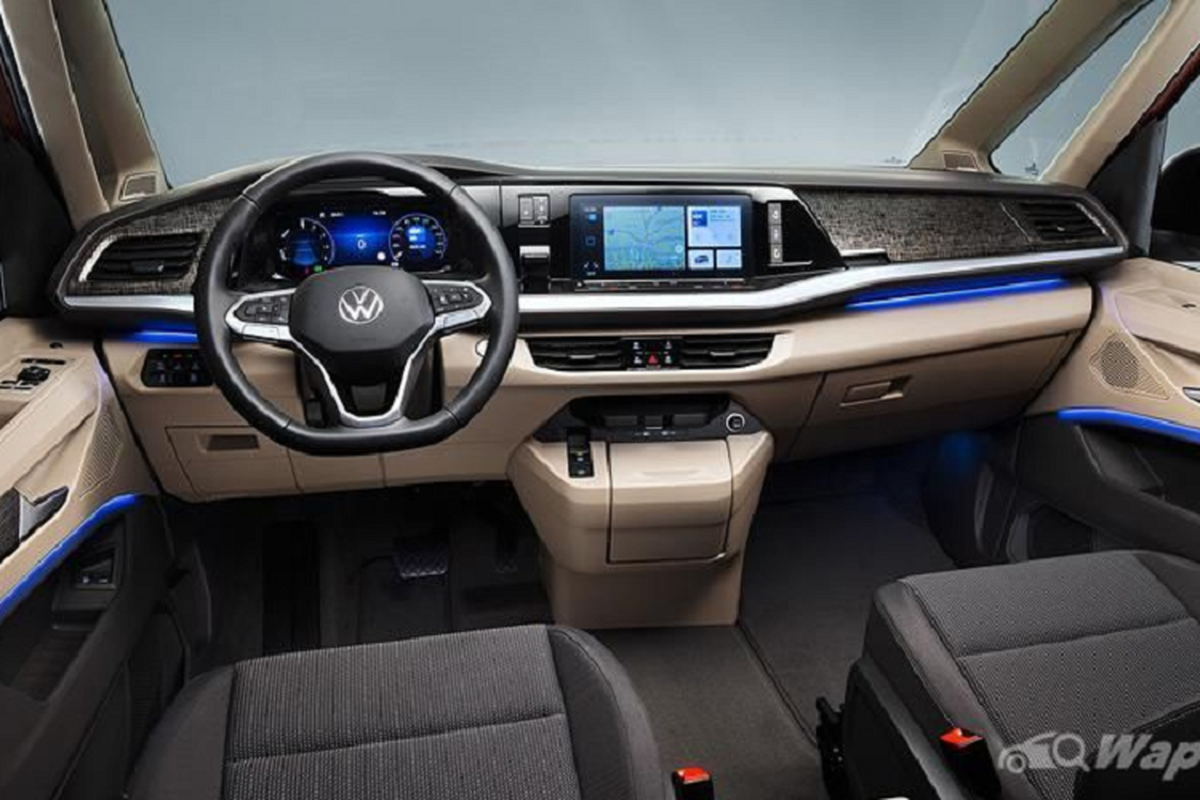 Volkswagen Multivan - xe van hybrid co ca he thong lai tu dong-Hinh-4