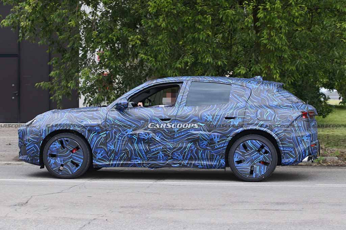 Crossover bi an Maserati Grecale 2022 lo hinh anh chay thu-Hinh-7