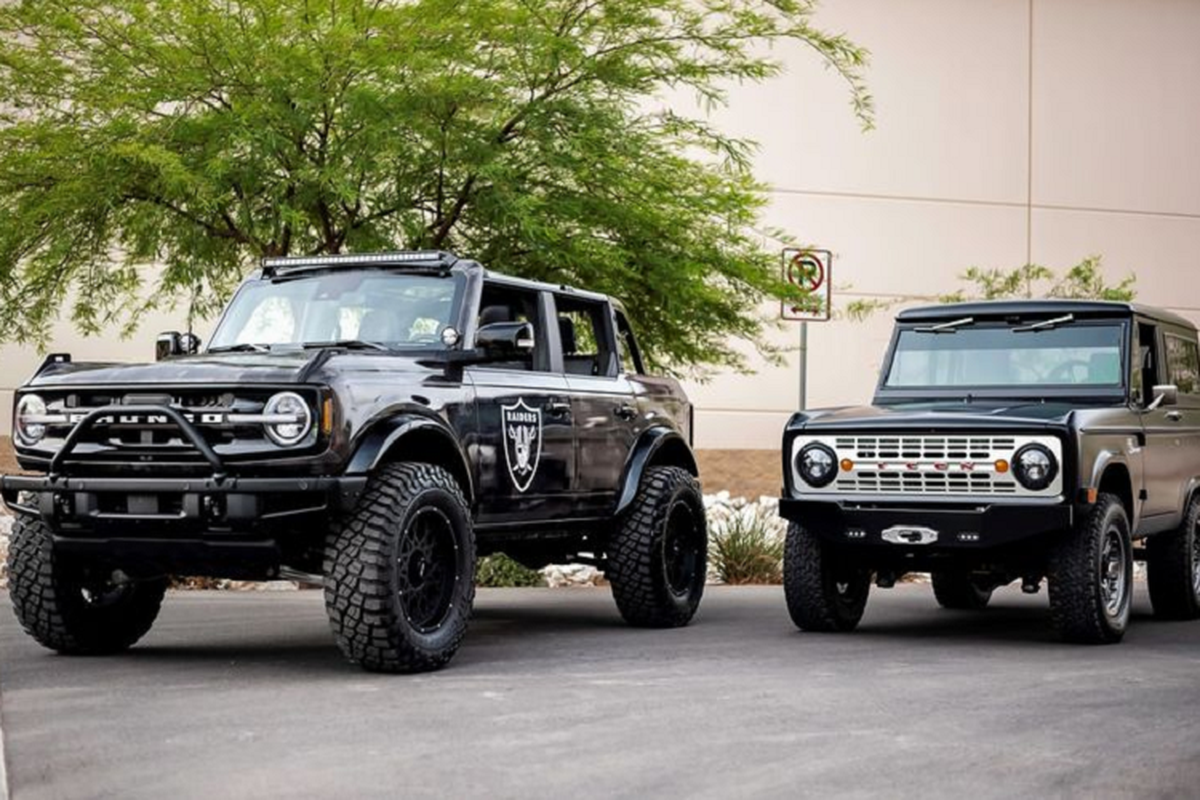 Ford Bronco ham ho va off-road tot hon nho bodykit 