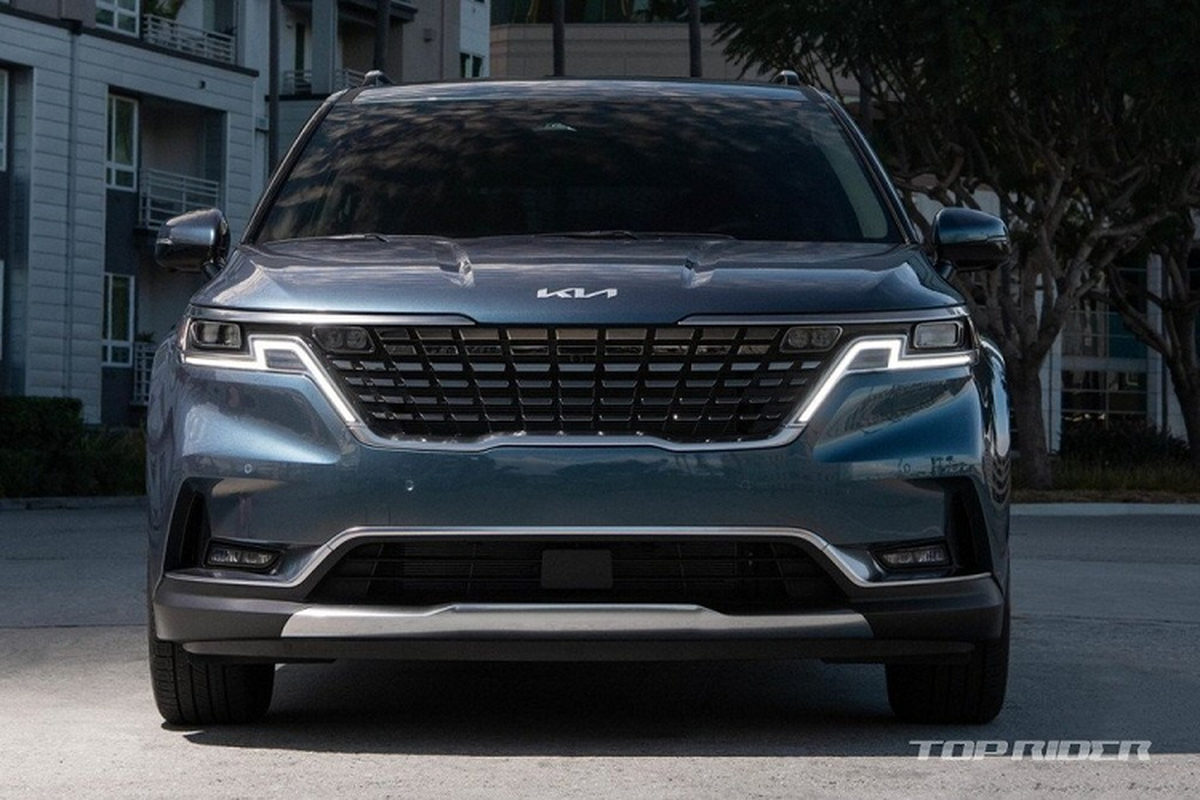 Kia Sedona 2022 them logo va trang bi moi, gia tang nhe-Hinh-2