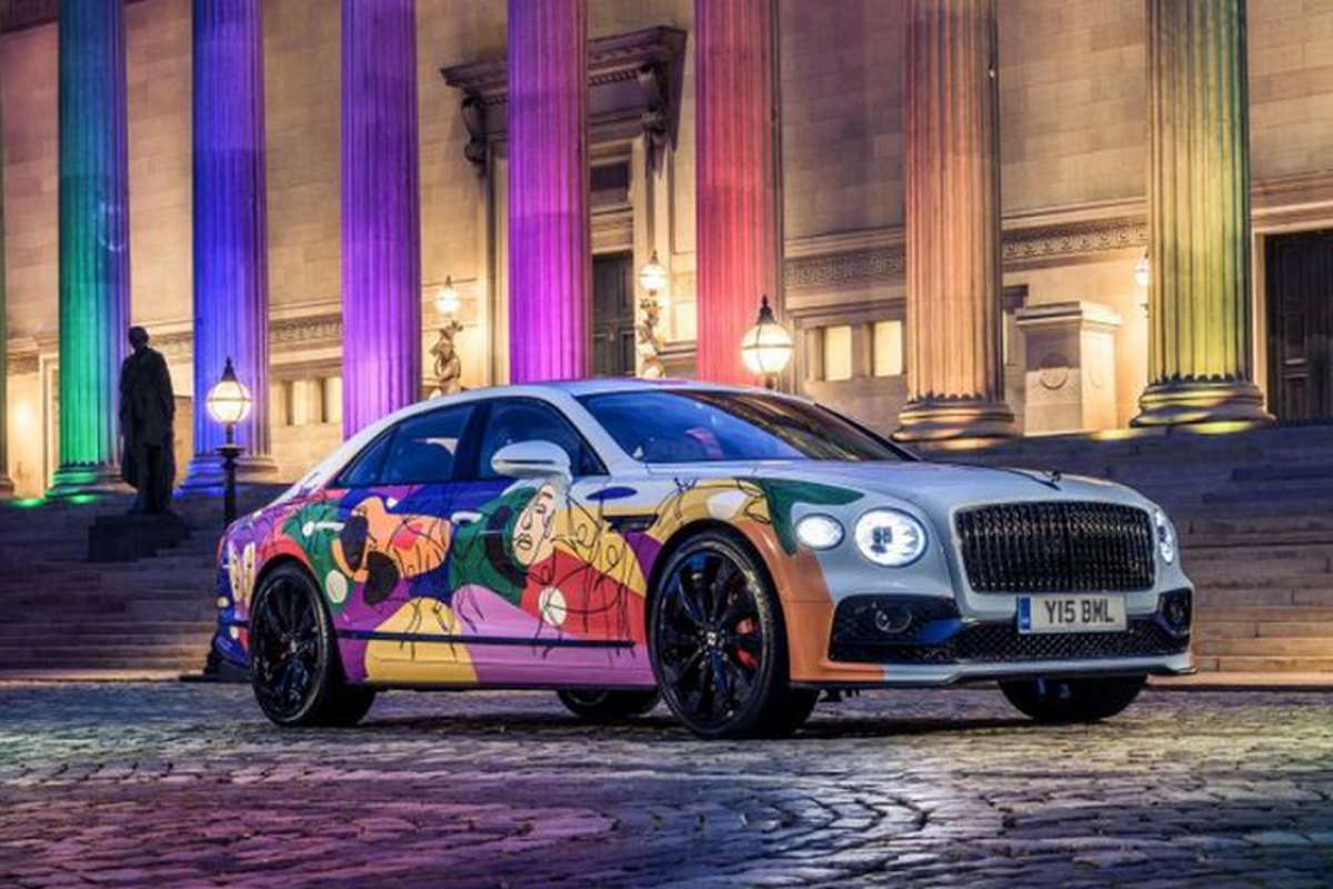 Bentley Flying Unifying Spur - xe sieu sang phien ban LGBTQ+