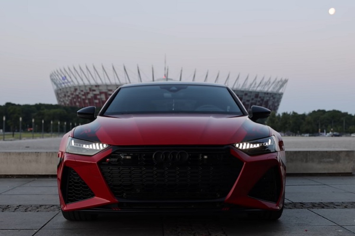 Chiec Audi RS7 do nay da san sang cho Bugatti Chiron  