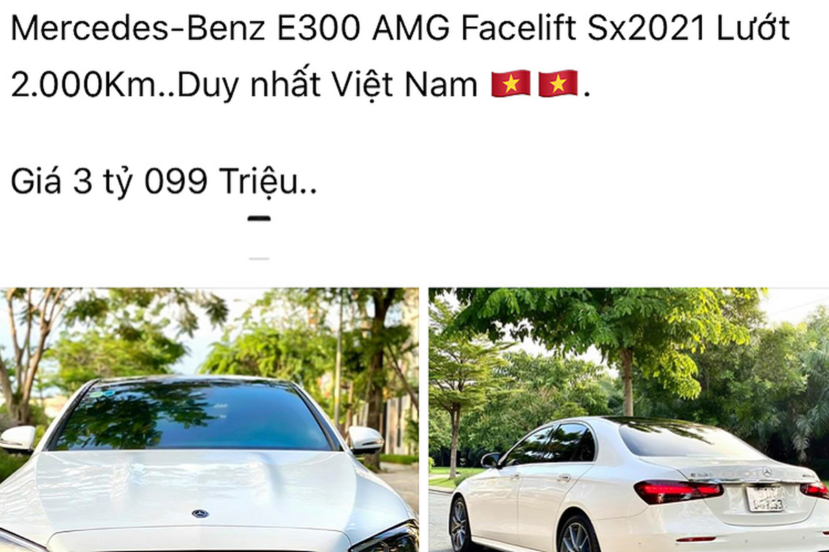 Vua tau Mercedes-Benz E300 AMG, chu xe Sai Gon 