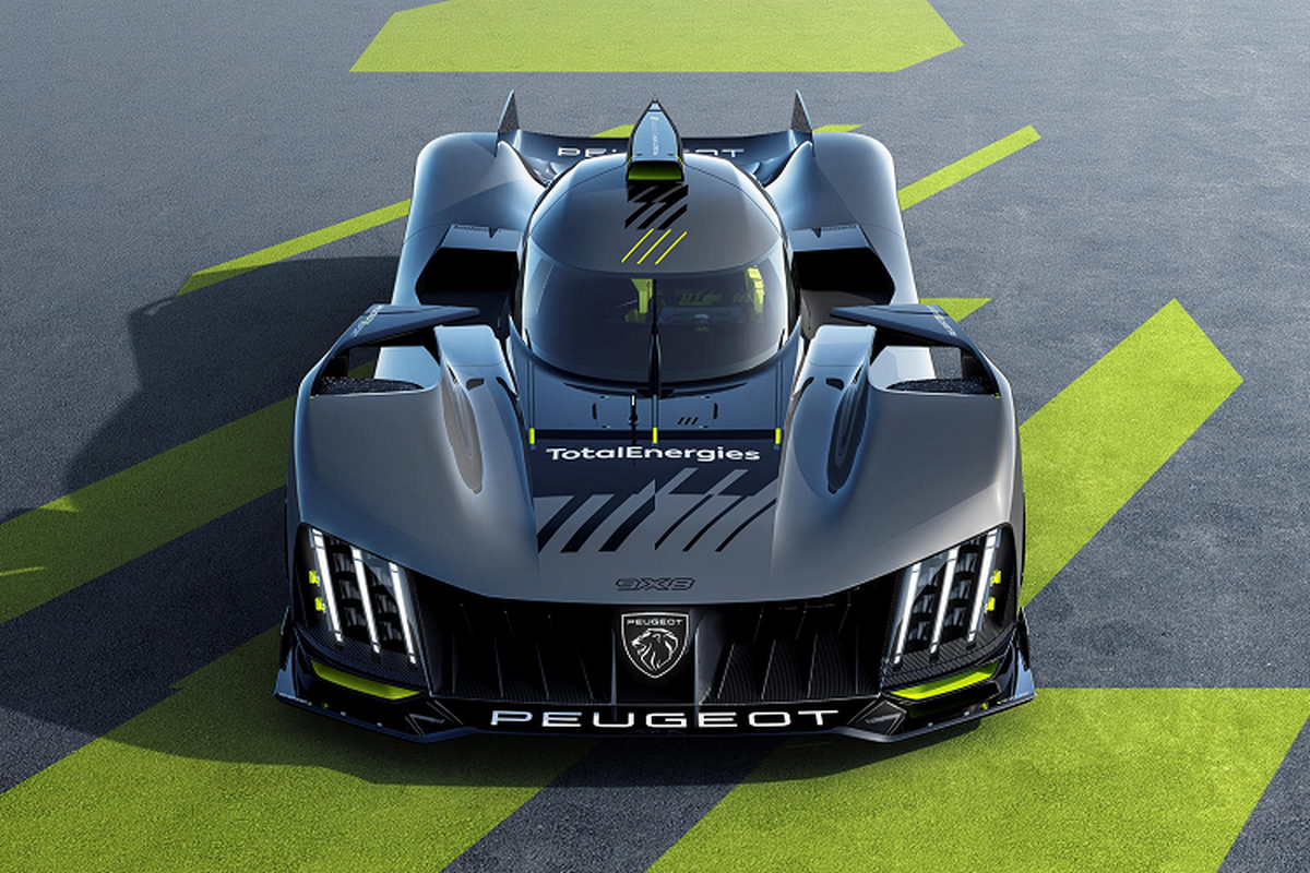 Peugeot 9X8 hybrid 2021 - doi thu moi cua Aston Martin Valkyrie-Hinh-3