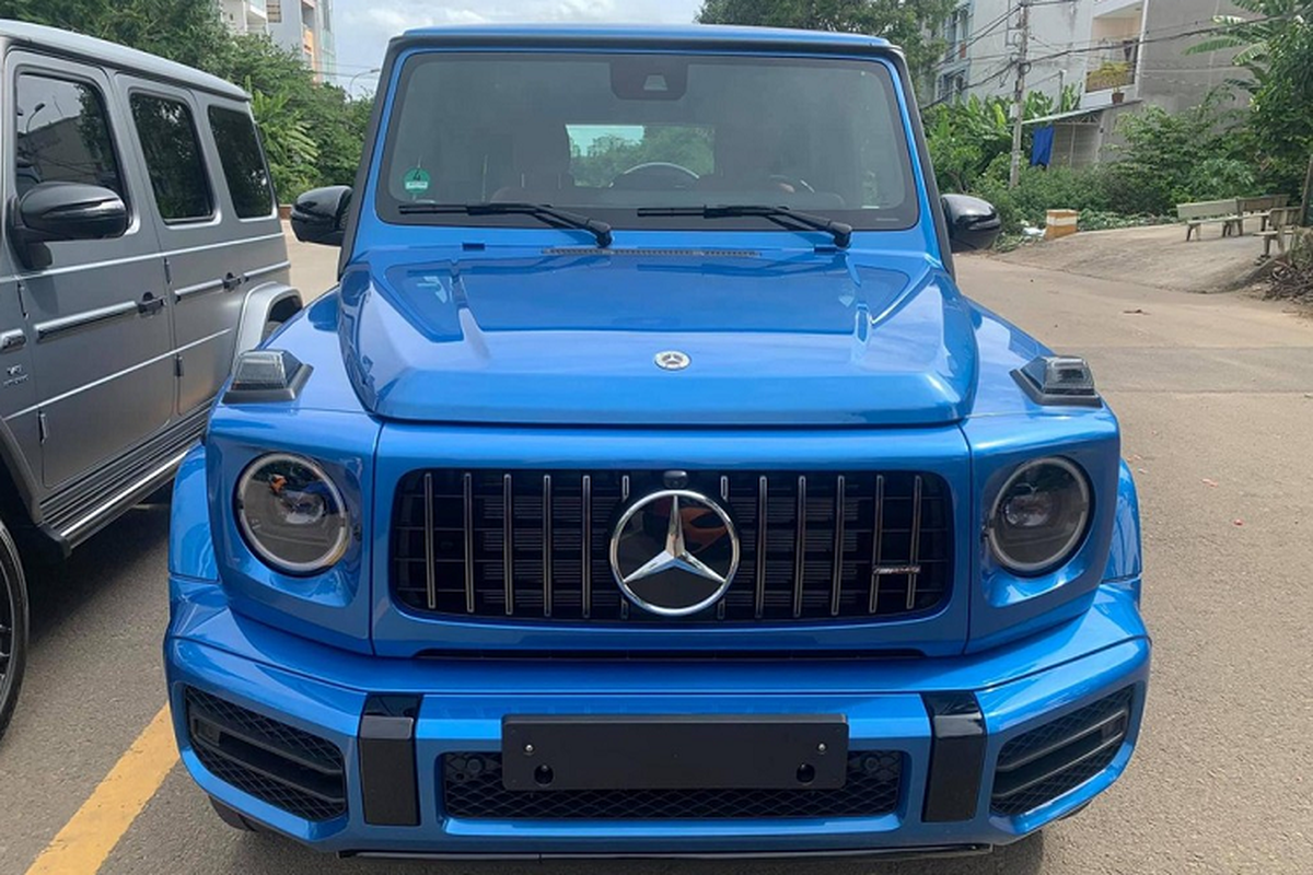 Can canh Mercedes-AMG G63 cua dai gia lan dot bien Binh Phuoc