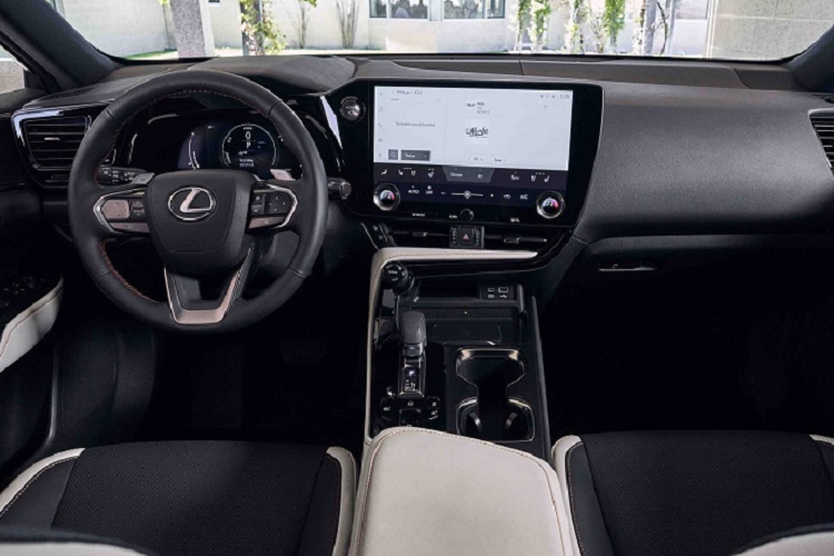 Lexus NX 2022 lan dau xuat hien 