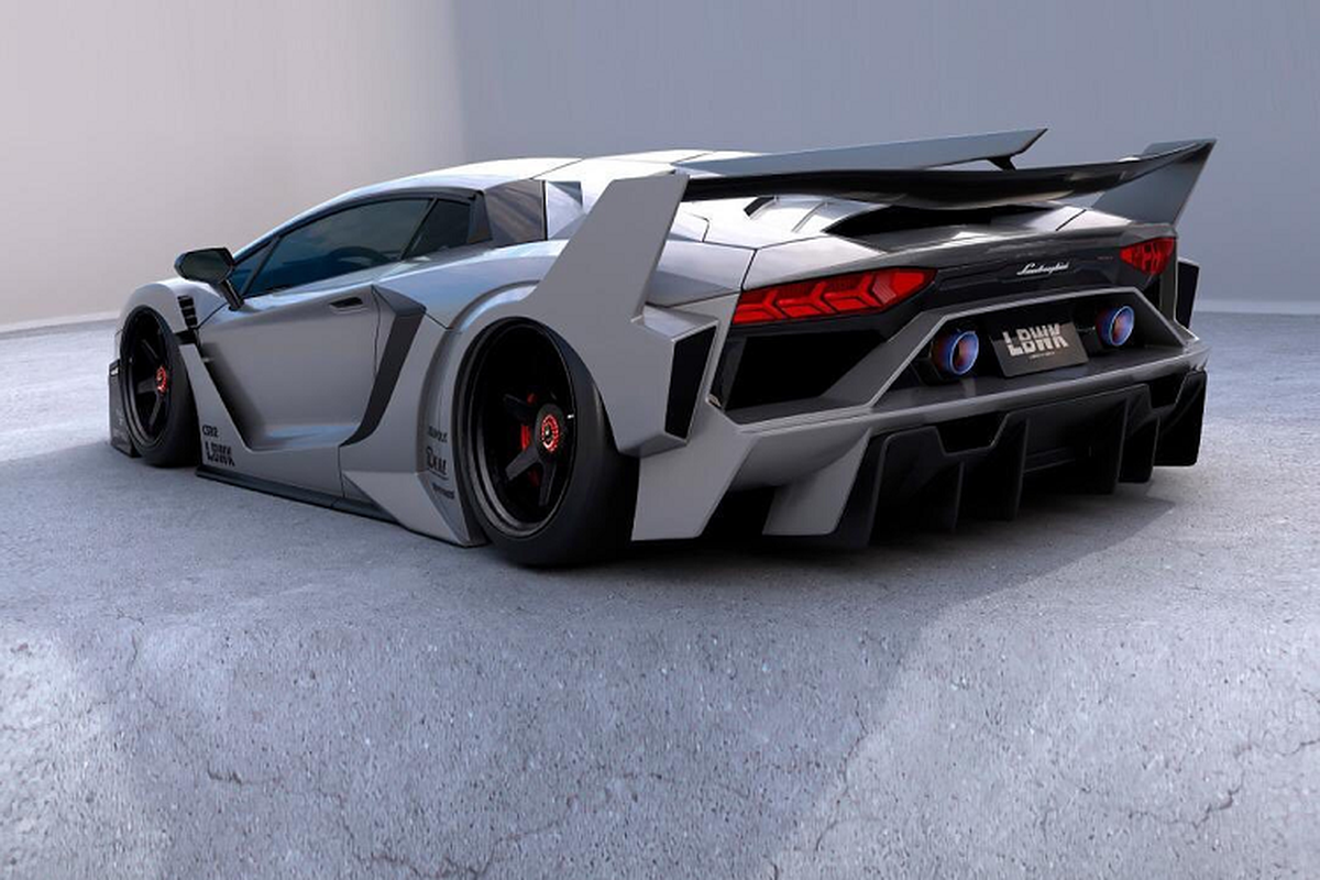 Ngam Lamborghini Aventador ban 