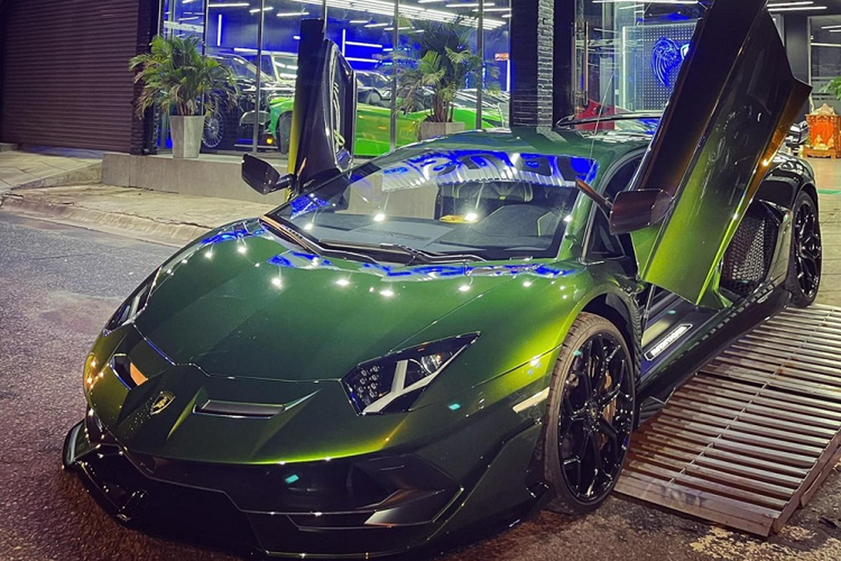 Lamborghini Aventador SVJ Verde Ermes hon 20 ty o Sai Gon-Hinh-3