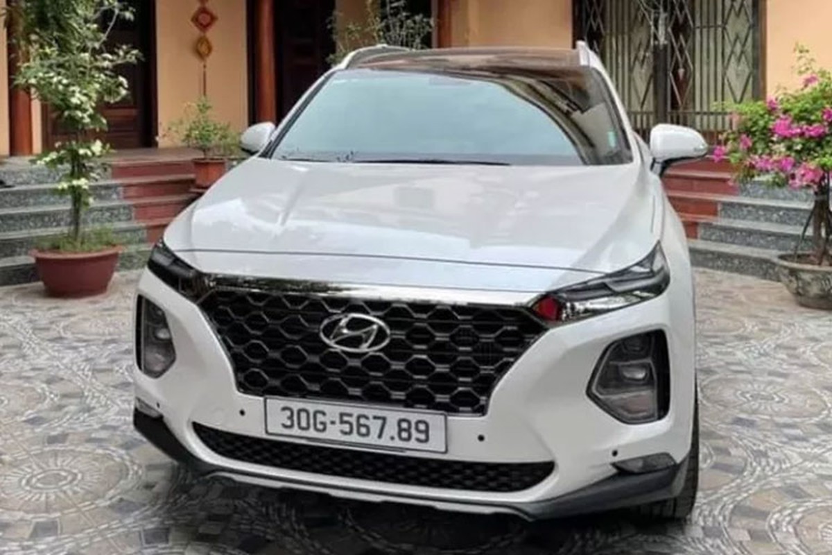 Hyundai SantaFe bien “sanh tien” 56789 rao ban toi 2,6 ty o Ha Noi-Hinh-4