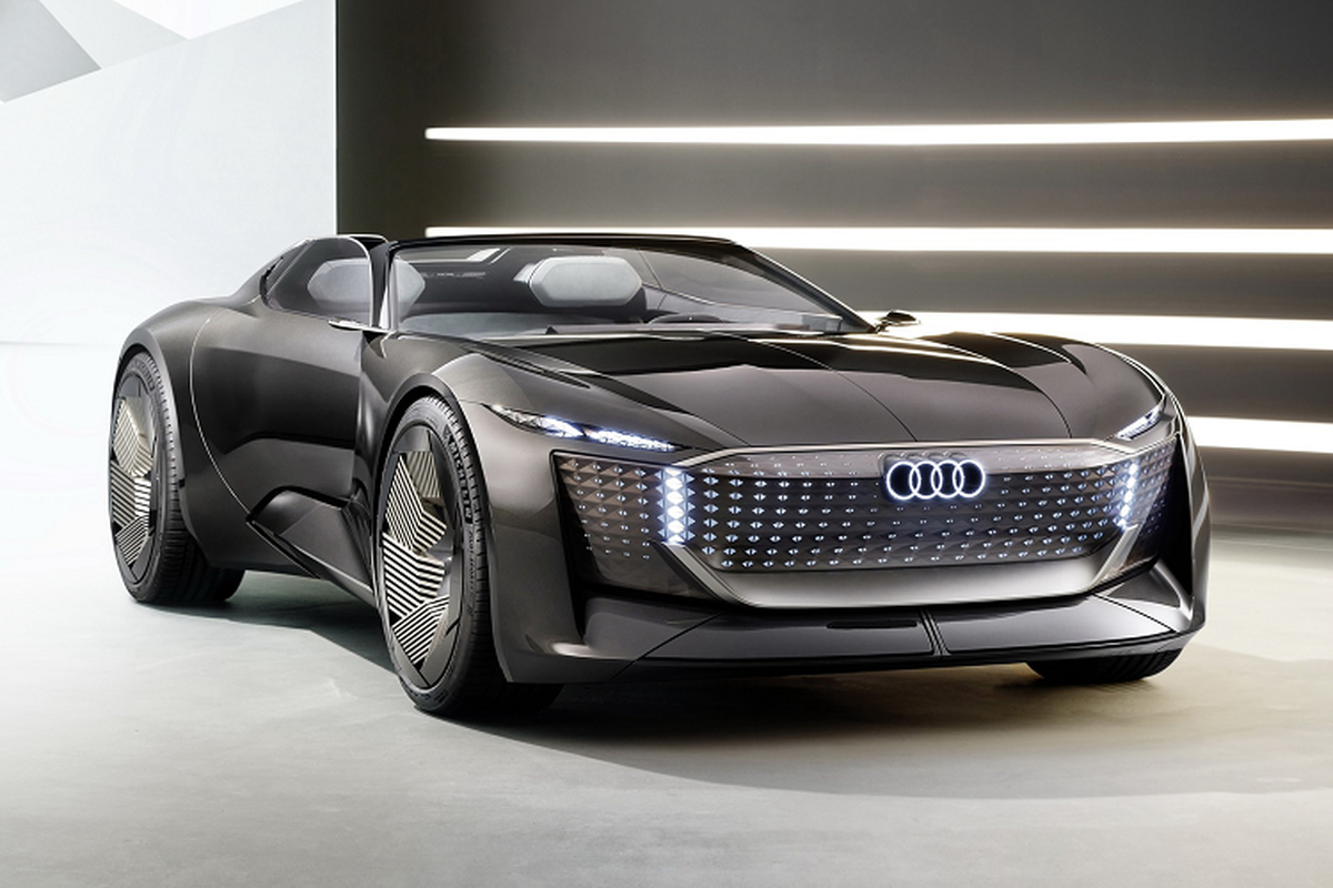 Audi Skysphere dac biet co the thay doi truc co so theo y muon