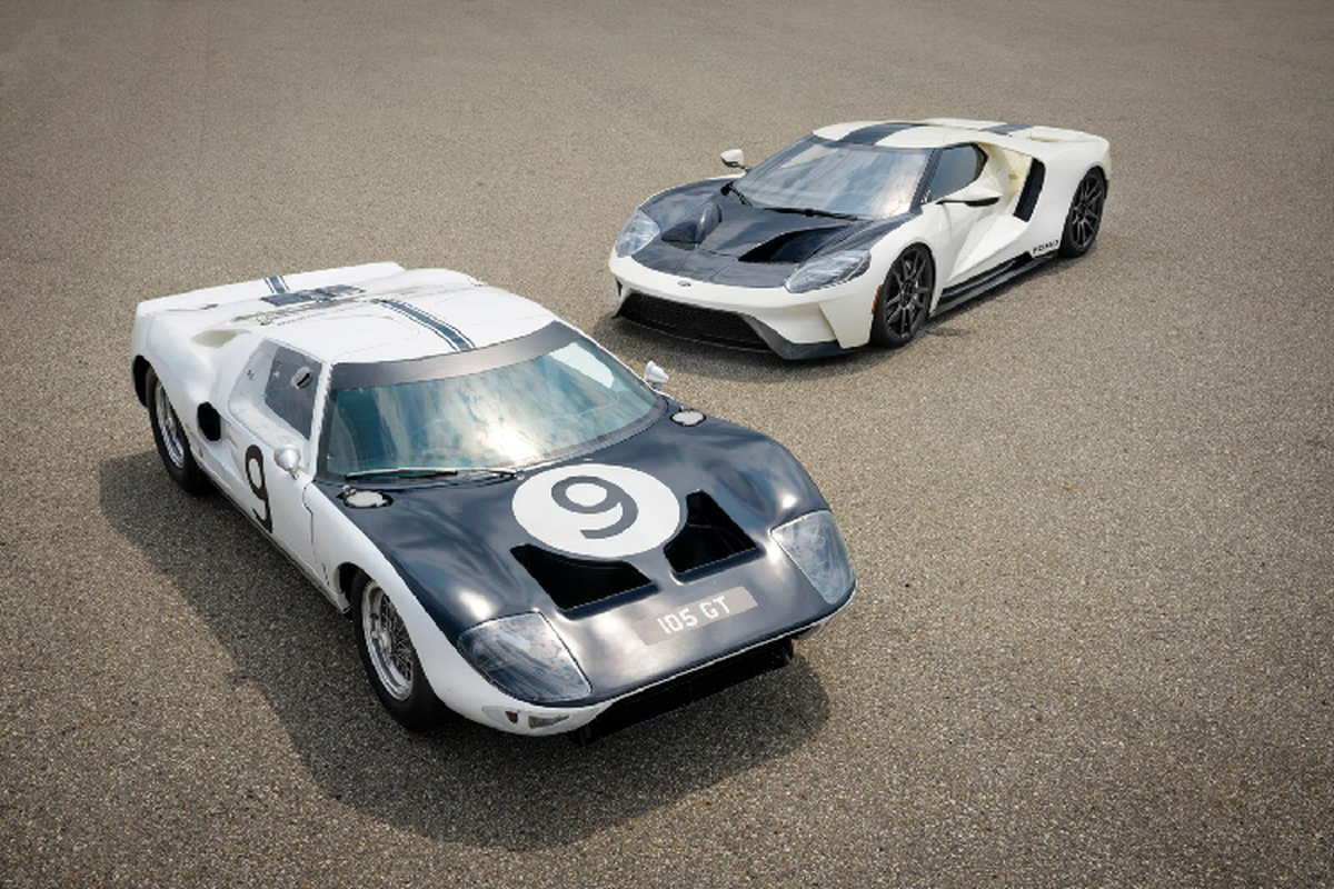 Sieu xe Ford GT dac biet, tri an huyen thoai GT40 Prototype 1964