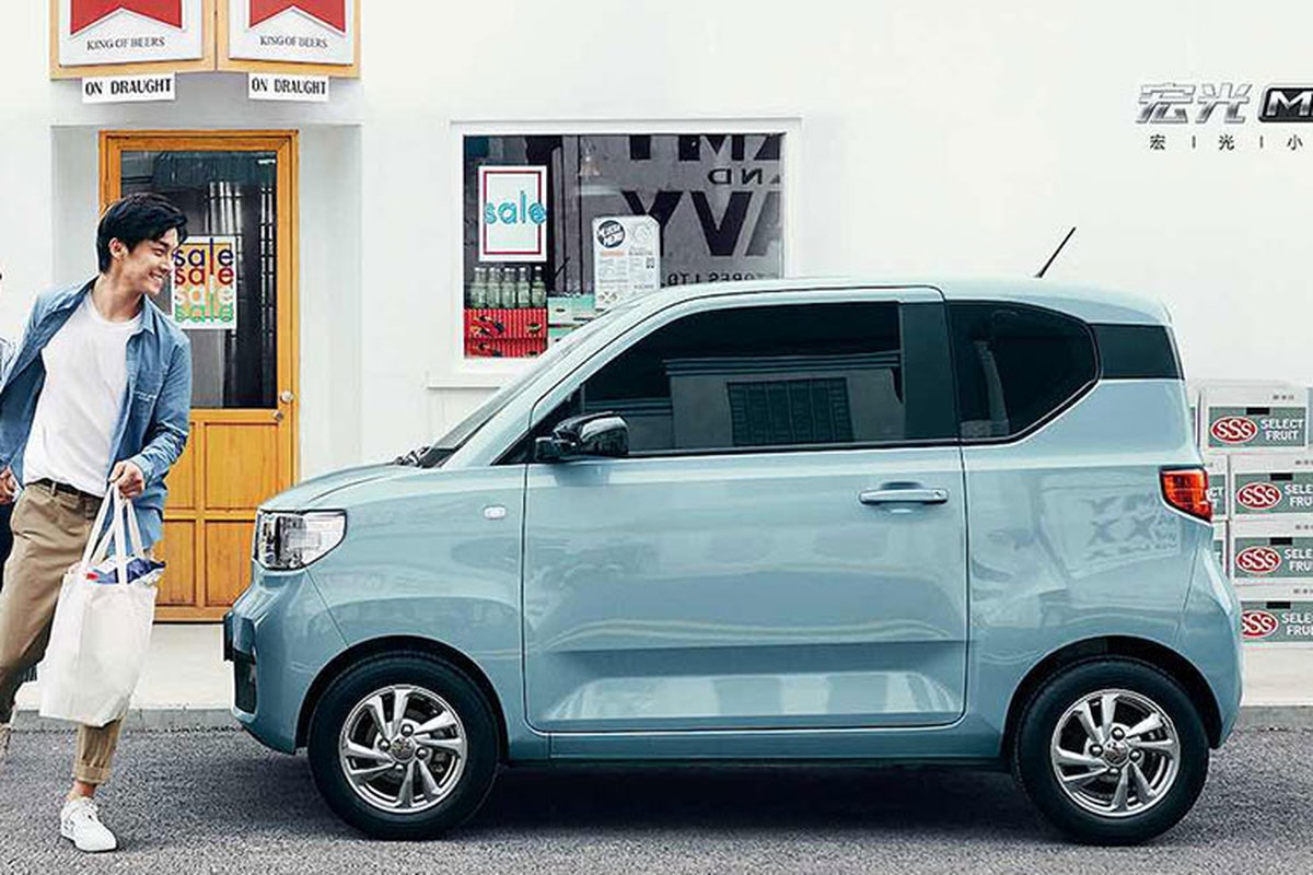 Wuling Hongguang Mini EV sieu re bi Chery QQ 